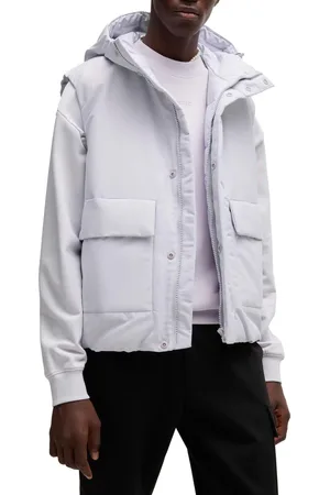 HUGO BOSS Mens Branden Water Repellent Gilet in - Size X-Large