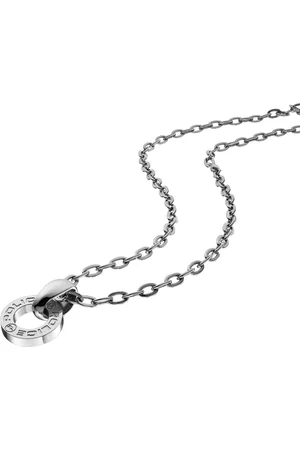 Police Mens : "Hallow" Pendant - Leather - One Size