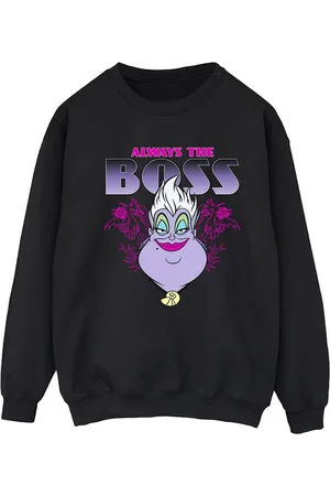 Disney Womens/Ladies The Little Mermaid Ursula Mum Is The Boss Sweatshirt - Size Medium