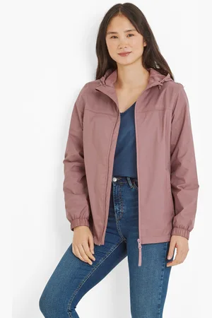 Tog 24 Craven Womens Waterproof Packaway Jacket - Mauve - - Size 18 UK