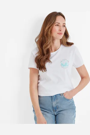 Tog 24 Capital Womens T-Shirt Optic Cotton - Size 16 UK