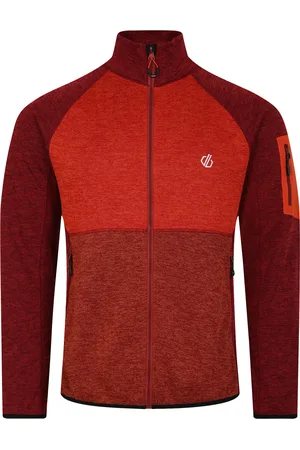 Dare 2B Mens Torrek Fleece Top (Syrah /Cinnamon) - Size 3XL