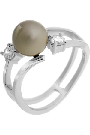 ORPHELIA WoMens 925 Sterling Ring - ZR-7119/PL - Size N