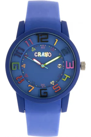 crayo Festival Unisex Watch w/ Date - Stainless Steel - One Size