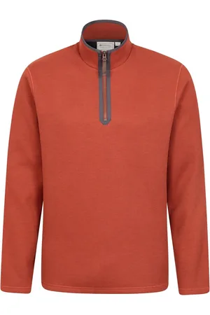 Mountain Warehouse Mens Beta Contrast Zip Top - Size 4XL