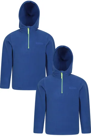 Mountain Warehouse Childrens Unisex Childrens/Kids Camber Quarter Zip Hoodie (Pack of 2) - Size 5-6Y