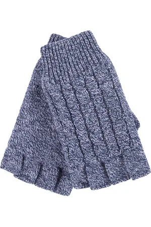 Heat Holders Womens - Ladies Cable Knitted Winter Thermal Fingerless Gloves - - One Size