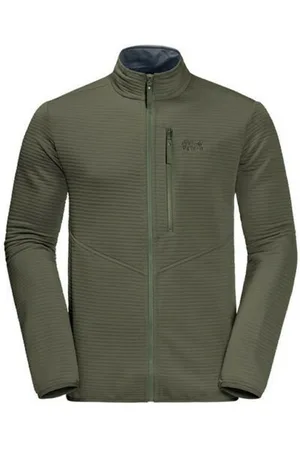 Jack Wolfskin Modesto Mens Green Jacket - - Size Medium