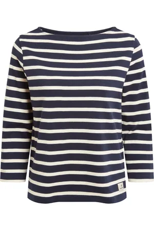 Craghoppers Womens/Ladies Painne Stripe Long-Sleeved Top ( Navy) - Size 10 UK