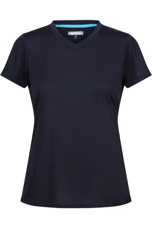Regatta Womens/Ladies Fingal Plain V Neck T-Shirt - Size 8 UK