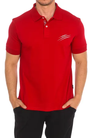 Philipp Plein PIPS504 Mens short-sleeved polo shirt - Cotton - Size Large