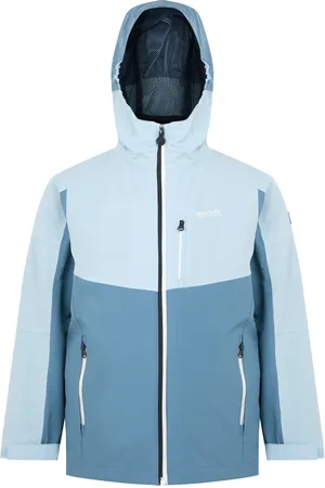 Regatta Kids Unisex Girls Trekktain 3 in 1 Waterproof Jacket (Coronet Blue/Clear Sky) - Size 9-10Y