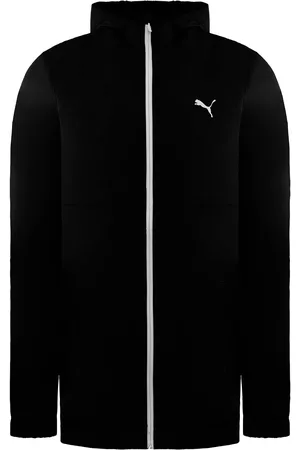 PUMA Solid Mens Windbreaker Jacket - Size Large