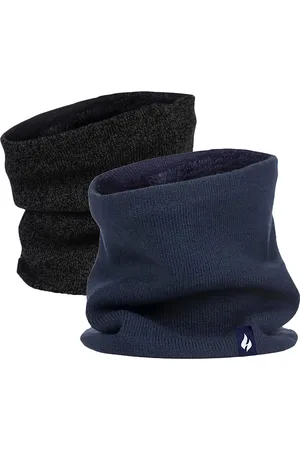 Heat Holders 2 Pack Mens Thermal Winter Neck Warmer - - One Size