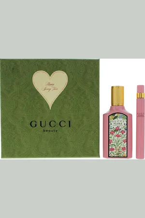 Gucci Womens Flora Gorgeous Gardenia Eau de Parfum 50ml Gift Set - One Size