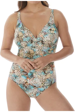 Fantasie Womens Manila Swimsuit Iced Aqua - Polyamide - Size 34D