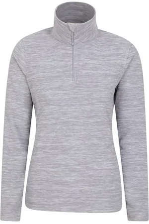 Mountain Warehouse Womens/Ladies Snowdon Melange Fleece Top - Size 16 UK