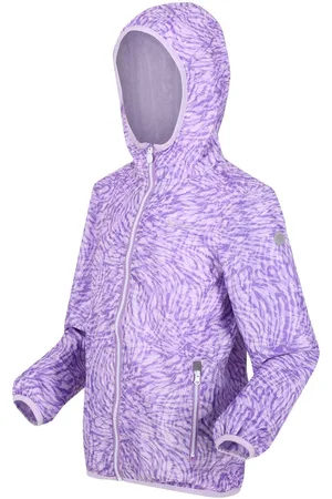 Regatta Kids Unisex Juniors Printed Lever Waterproof Jacket in - Size 5-6Y