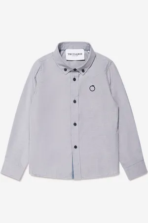 Trussardi Boys Rahill Shirt In - Size 14Y