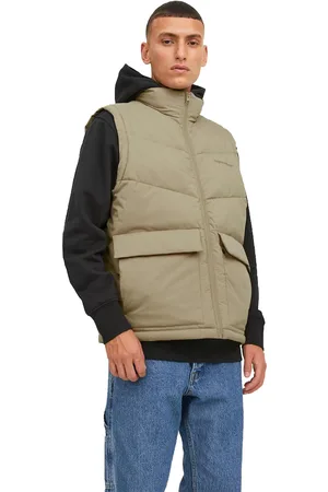 JACK & JONES Mens Jorvesterbro Sn Body Warmer Vest - - Size 2XL