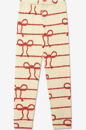 Mini Rodini Girls Rope Print Leggings in - Size 10-11Y