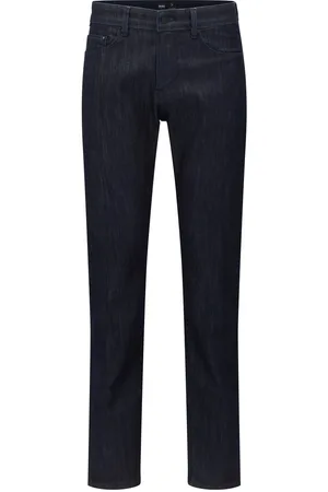 HUGO BOSS Mens Delaware3 Slim-Fit Jeans in Cotton - Size 36W/32L