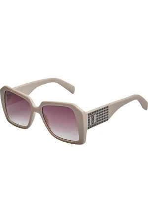 Karl Lagerfeld Womens KL6140S Square Sunglasses for Women - ABS - One Size