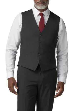 Racing Green Mens Plain Waistcoat - - Size 44 Regular