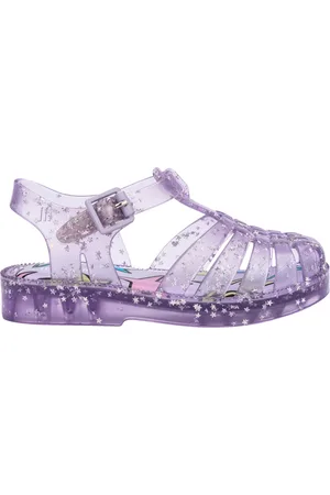 Melissa Girls Possession Shiny Elements Glitter Sandals - Size UK 7 Infant