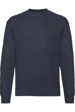 Fruit Of The Loom Mens Classic 80/20 Set-in Sweatshirt (Deep Navy) - - Size 3XL