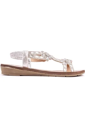 Solesister Womens April Flat Sandals - - Size UK 4