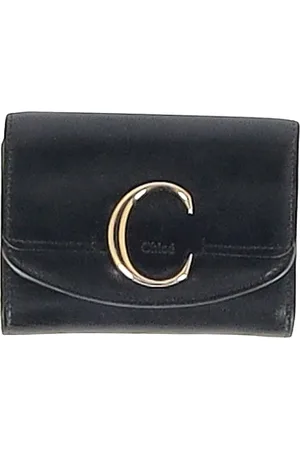 Chloé Pre-owned Womens Chloé C Small Tri-fold Wallet in Leather - One Size