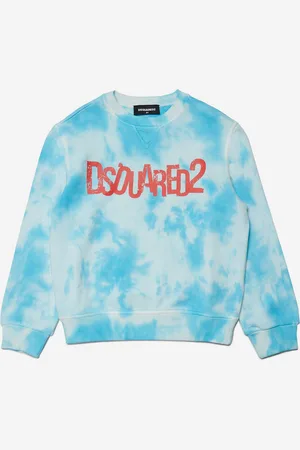 Dsquared2 Kids Unisex Tie-Dye Logo Sweatshirt in - Size 12Y