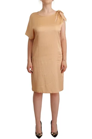Moschino WoMens One Sleeve Knee Length Shift Dress viscose - Size IT 44 (Women