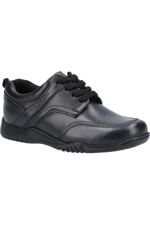 Hush Puppies Boys Harvey Leather School Shoes - Size UK 4 Infant