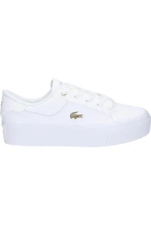 Lacoste Kids Unisex Sneakers for childrens in Leather - Size UK 4