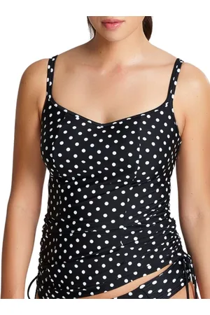 Panache Womens Anya Spot Balconette Tankini - Polyamide - Size 34D