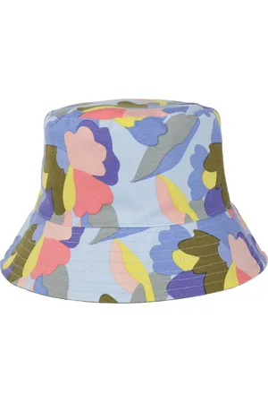 Regatta Womens/Ladies Abstract Floral Reversible Bucket Hat ( Milieu) - Size Small/Medium