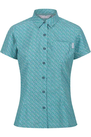 Regatta Womens/Ladies Mindano VII Blossom Short-Sleeved Shirt (Bristol ) - Size 8 UK