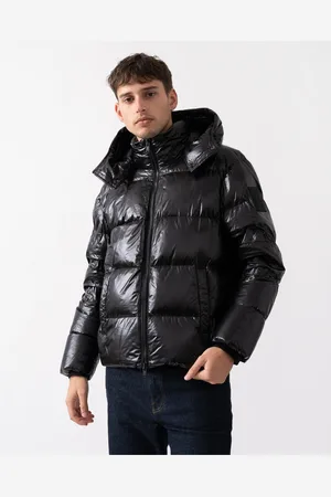 Moose Knuckles Kings Mens Shearling Puffer Jacket - - Size Large