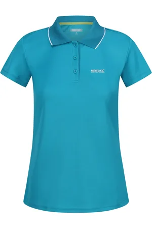 Regatta Womens/Ladies Maverick V Polo Shirt (Tahoe ) - Size 8 UK