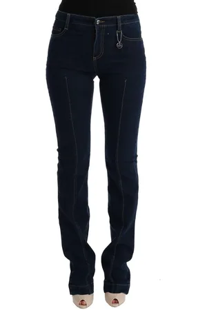 Costume National WoMens Cotton Bootcut Flared Jeans material_cotton - Size 25 (Waist)