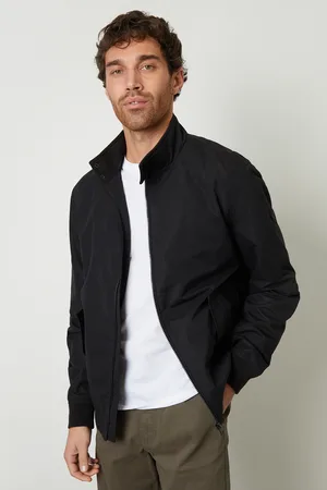 Threadbare Mens Zip Up Harrington Style Jacket - Size Small