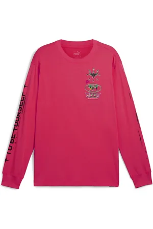 PUMA Mens MELO 1Love Long Sleeve Basketball T-shirt - - Size X-Large