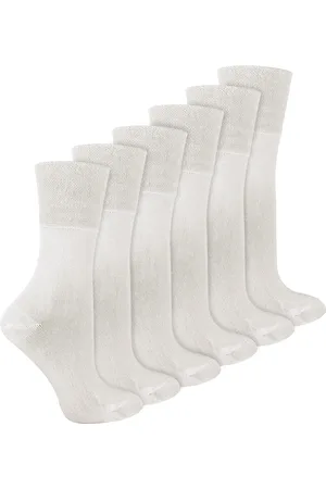 IOMI Womens - 6 Pack Ladies Diabetic Bamboo Socks