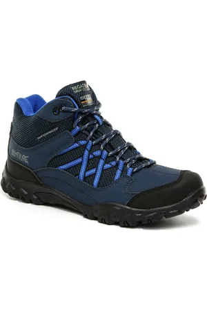 Regatta Childrens Unisex Childrens/Kids Edgepoint Boots (Deep Space Blue/Imperial Blue) - - Size UK 13 Kids