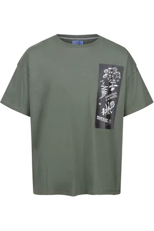 Regatta Mens Christian Lacroix Aramon Flower T-Shirt (Dark ) - Size Small