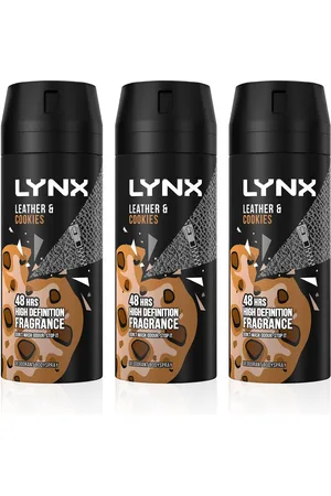 Lynx Mens Body Spray Collision 48-H High Definition Fragrance Deo For Men, 3x150ml - - Size 150 ml