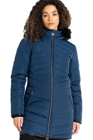 Dare 2B Womens Striking III Waterproof Padded Parka Coat - - Size 8 UK