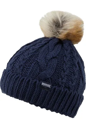 Regatta Womens Lovella VI Knitted Bobble Winter Beanie - - One Size